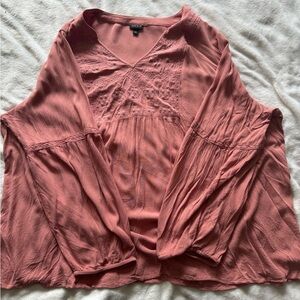 Pink dress shirt, Rosy pink color, Super comfy.